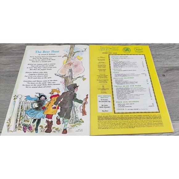 Vintage Jack And Jill Magazine February 1968 - Good Condition - Picture 4 of 7